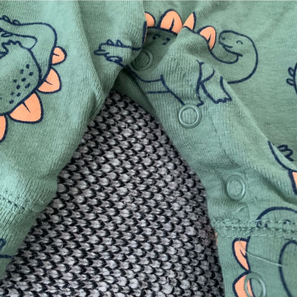 Carters Infant Boys 3 Piece Pajama Ensemble Size NB - Picture 6 of 16